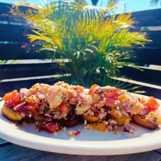 SHRIMP BRUSCHETTA